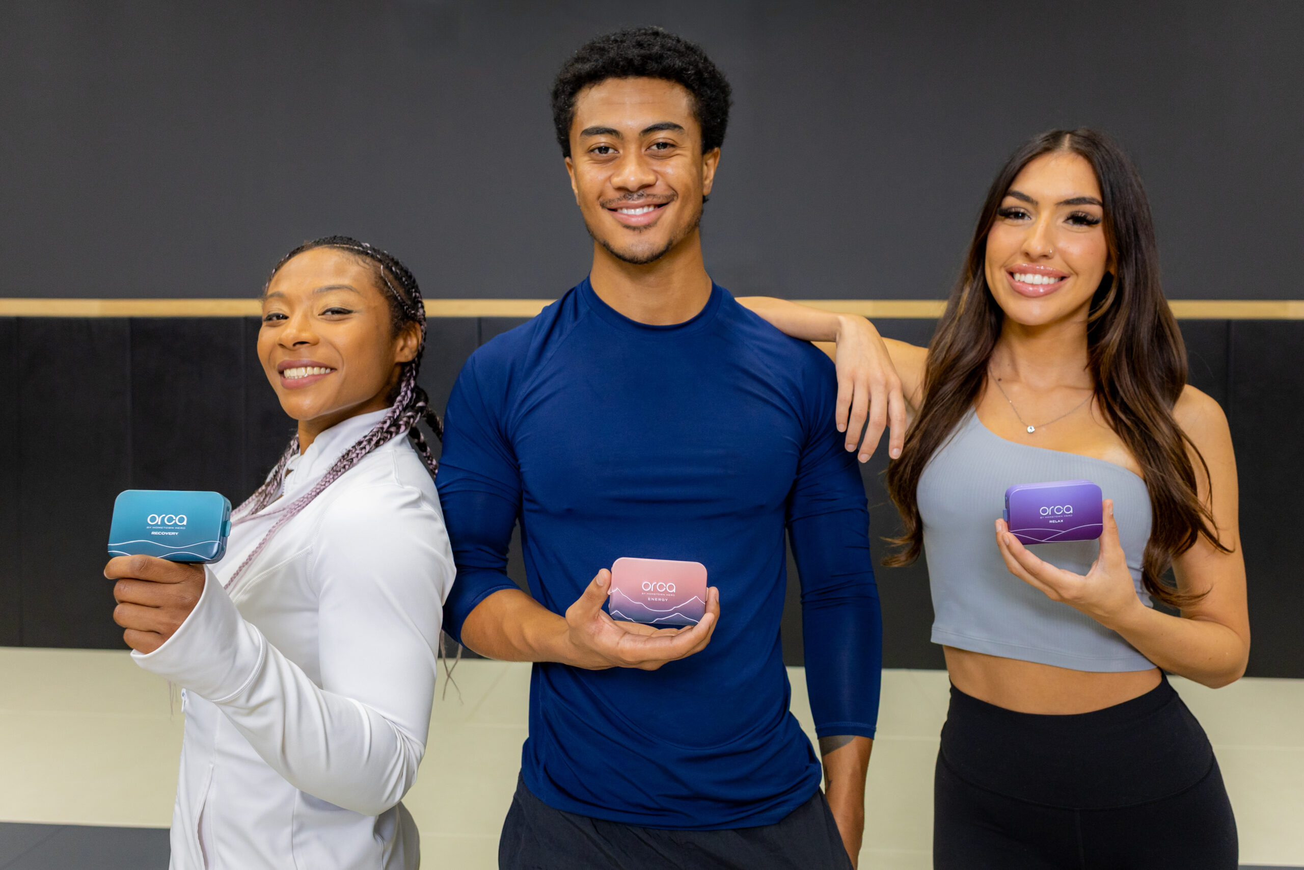 Orca Energy Photoshoot - Athletic Stretching